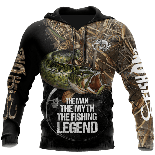Northern Pike Fishing Legend Muddy Camo Hoodie For Lake Days Outdoor Travel And Thoughtful Angler Gifting