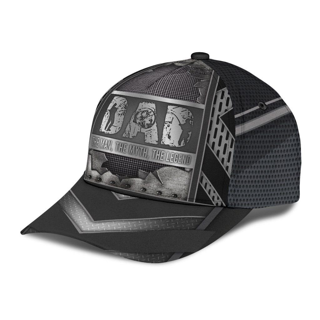 Fishing Hook 3D Design Classic Cap For Parties Vacations And Relaxed Daily Outfits