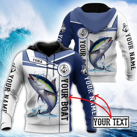 Tuna Fishing Hoodie For River Adventures Outdoor Events And Everyday Style