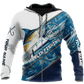 Marlin Fishing Camo Hoodie For Anglers Nature Trips Holidays And Relaxed Layering