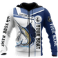 Sailfish Fishing Hoodie For Angling Enthusiasts Travel Days And Relaxed Daily Wear