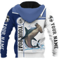 Hammerhead Shark Fishing Team Hoodie For Lake Days Outdoor Travel And Thoughtful Angler Gifting