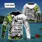 Dad Bass Fishing Tattoo Hoodie For Lake Days Outdoor Travel And Thoughtful Angler Gifting
