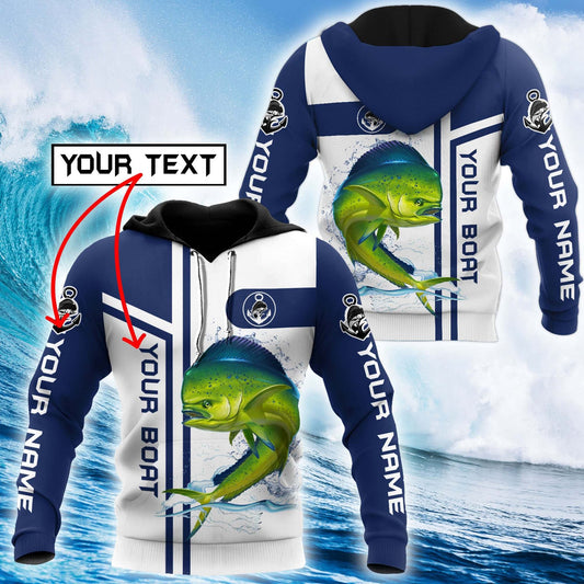Mahi Fishing Team Hoodie For Fishermen Camping Adventures And Comfortable Streetwear