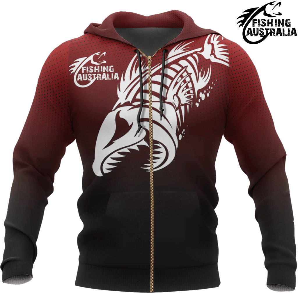 Fishing Australia Lifestyle Hoodie For Angling Enthusiasts Travel Days And Relaxed Daily Wear