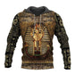 Ancient Tutankhamun Egypt Hoodie For Egyptian Themes Weekend Travel And Comfortable Layering