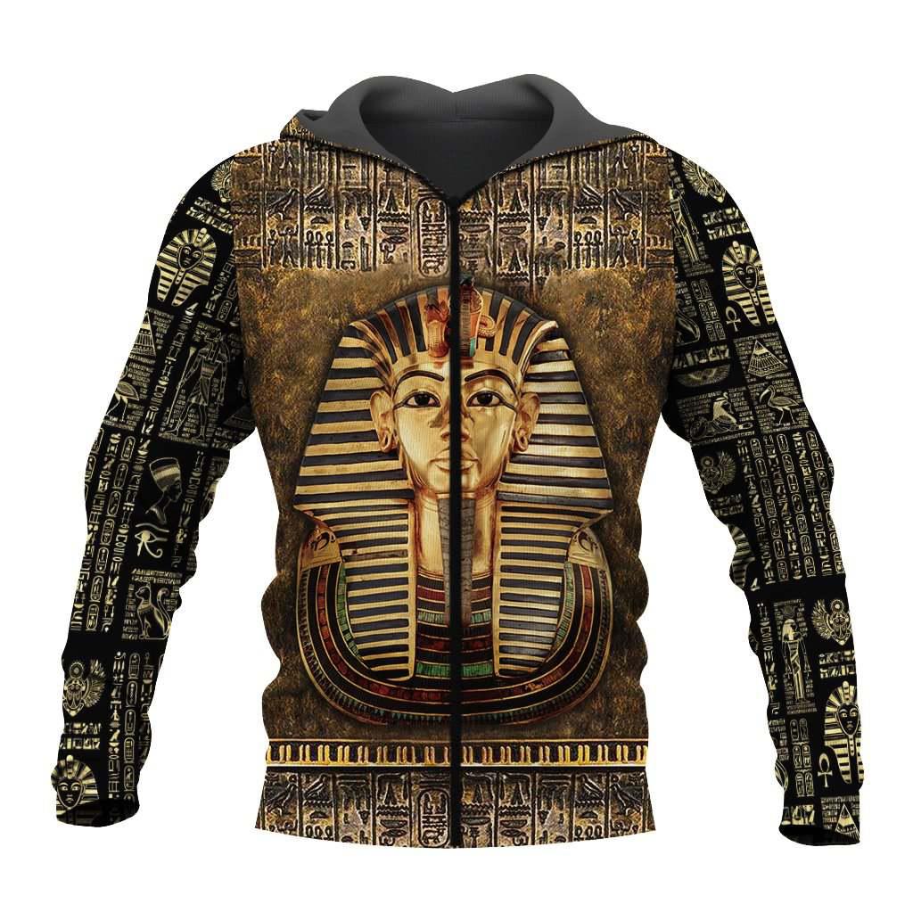 Ancient Tutankhamun Egypt Hoodie For Egyptian Themes Weekend Travel And Comfortable Layering