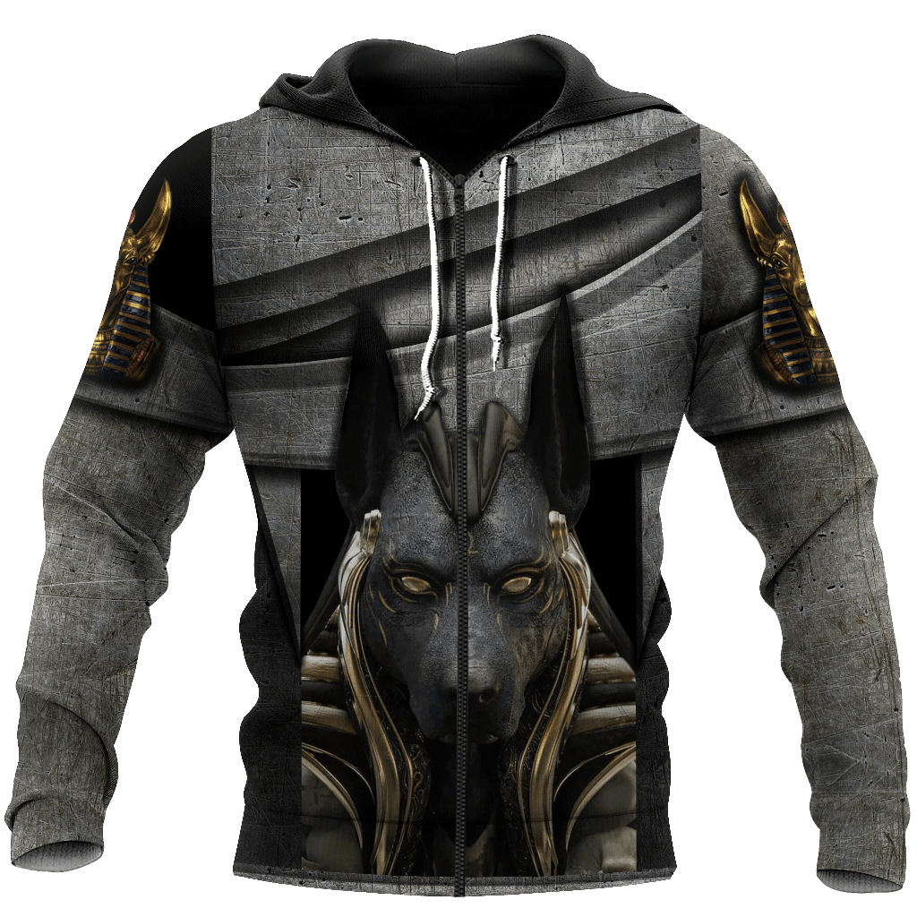 Ancient Anubis Egypt Hoodie For Historic Artwork Travel Outfits And Relaxed Comfort