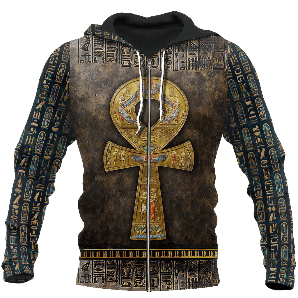 Ancient Egypt Ankh Hoodie For Mythology Enthusiasts Casual Outfits And Thoughtful Gifting