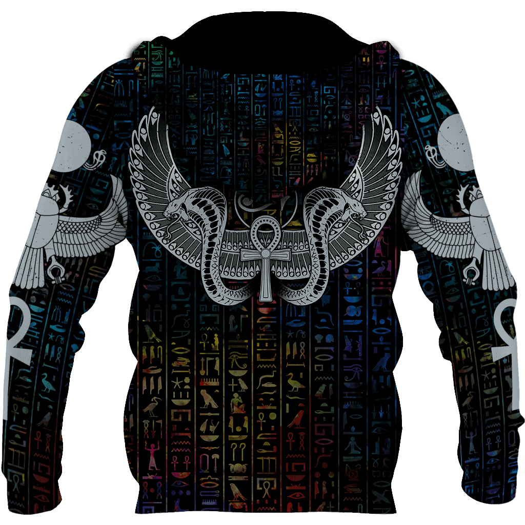Ancient Egypt Hieroglyphics Hoodie For Historic Artwork Travel Outfits And Relaxed Comfort