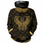 Egyptian Horus God Hoodie For Community Gatherings Seasonal Outings And Relaxed Comfort