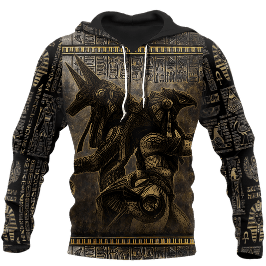 Ancient Anubis Egypt Hoodie For Mythology Enthusiasts Casual Outfits And Thoughtful Gifting
