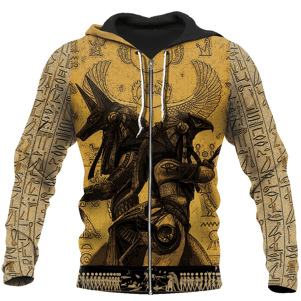 Ancient Anubis Egypt Hoodie For Mythology Inspired Streetwear Outdoor Events And Style