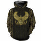 Eye Horus Hieroglyphs Hoodie For Mythology Enthusiasts Casual Outfits And Thoughtful Gifting