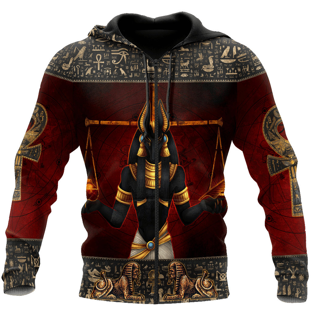 Ancient Egypt Anubis Hoodie For Ancient Egypt Inspired Streetwear Travel And Bold Everyday Style