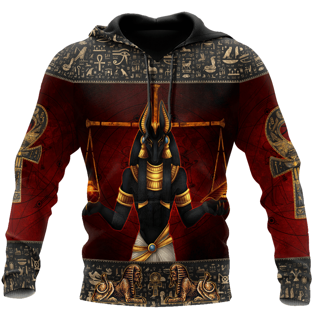 Ancient Egypt Anubis Hoodie For Ancient Egypt Inspired Streetwear Travel And Bold Everyday Style