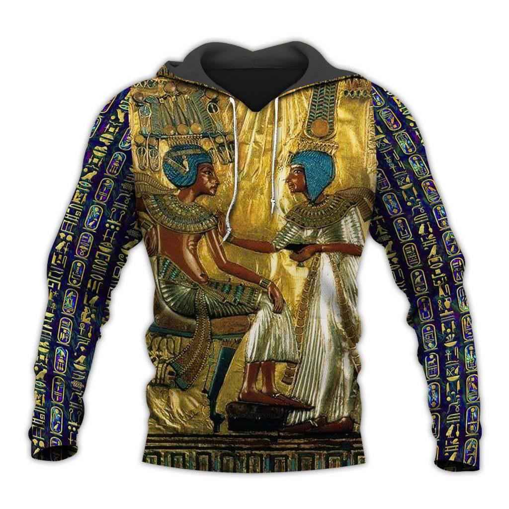 Ancient Egypt Wallpaper Hoodie For Mythology Enthusiasts Casual Outfits And Thoughtful Gifting