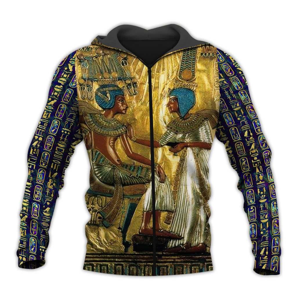 Ancient Egypt Wallpaper Hoodie For Mythology Enthusiasts Casual Outfits And Thoughtful Gifting