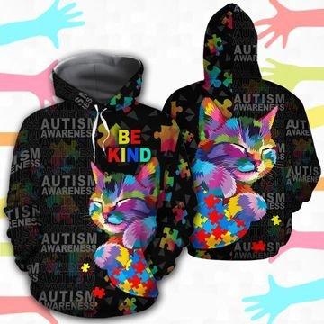 Autism Awareness Hoodie For Support Events Everyday Outfits And Positive Expression
