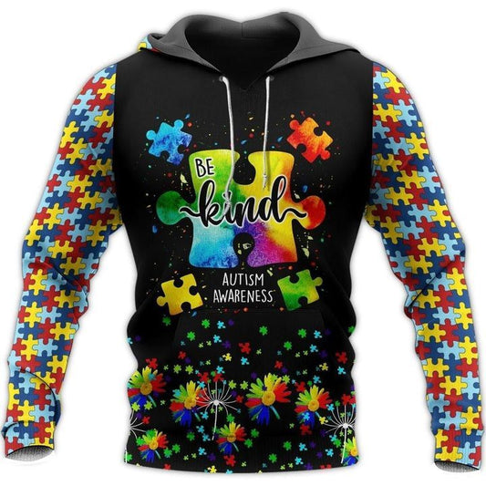 Autism Awareness Hoodie For Supportive Everyday Style Seasonal Events And Gifting