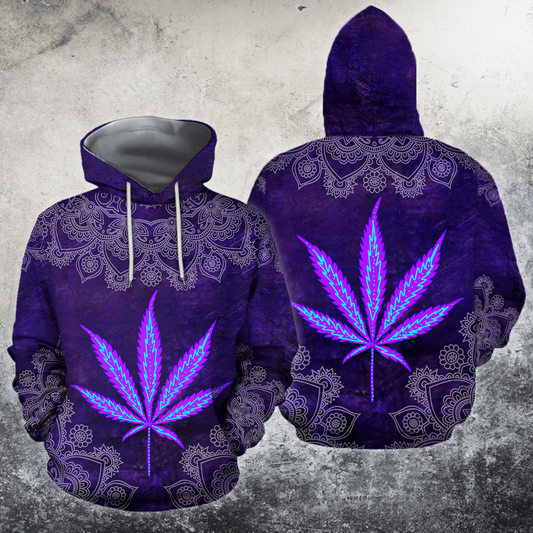 Hippie Purple Hoodie For Peaceful Casual Style Weekend Travel And Comfort