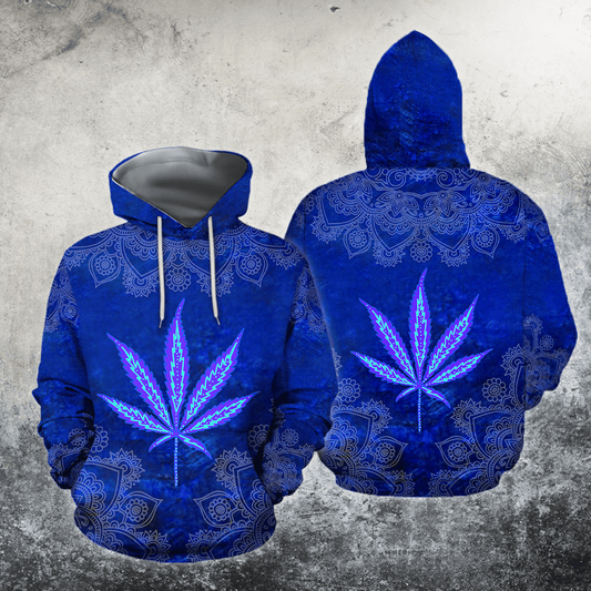 Hippie Blue Royal Hoodie For Relaxed Streetwear Outdoor Gatherings And Travel