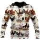 Distinctive Rooster Hoodie For Country Events Daily Outfits And Relaxed Streetwear