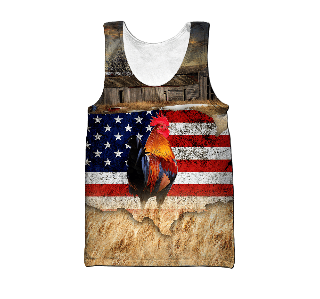 Vibrant Rooster Hoodie For Country Enthusiasts Outdoor Activities And Gifting