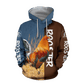 Detailed Rooster Hoodie For Farm Lovers Outdoor Trips And Comfortable Casual Style