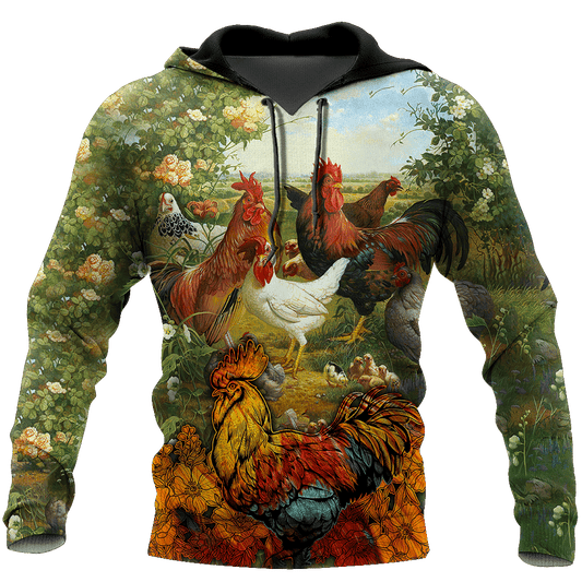 Bold Rooster Hoodie For Country Adventures Everyday Outfits And Thoughtful Gifting