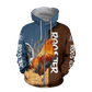Detailed Rooster Hoodie For Farm Lovers Outdoor Trips And Comfortable Casual Style