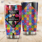 Autism Isn't A Disability It's A Different Ability 20 Oz Tumbler For Coffee Travel And Daily Drinks
