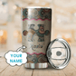 Autism Mandala Pattern Personalized 20 Oz Tumbler For Coffee Travel And Daily Drinks