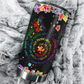 Autism Butterfly Black 20 Oz Tumbler For Coffee Travel And Daily Drinks