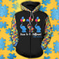 Dare Different Autism Hoodie For Community Outreach Casual Travel And Meaningful Wear