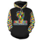 Autism Dad Support Hoodie For Advocacy Activities Daily Wear And Encouraging Messages