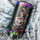 Autism Skull It's Ok To Be Different 20 Oz Tumbler For Coffee Travel And Daily Drinks