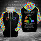 Son Autism Message Hoodie For Support Events Everyday Outfits And Positive Expression