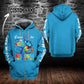 Blue Autism Wear Awareness Hoodie For Community Gatherings Casual Wear And Meaningful Support