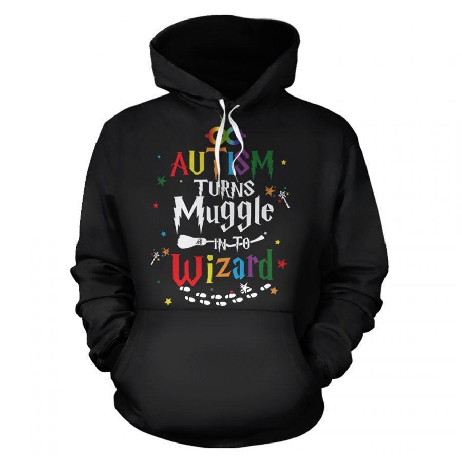 Magic Autism Acceptance Hoodie For Advocacy Events Daily Outfits And Encouraging Gift Giving
