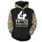 Proud Autism Dad Hoodie For Awareness Walks Community Events And Relaxed Outfits