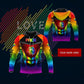 Personalized Pride Hoodie For Colorful Celebrations Casual Travel And Everyday Comfort