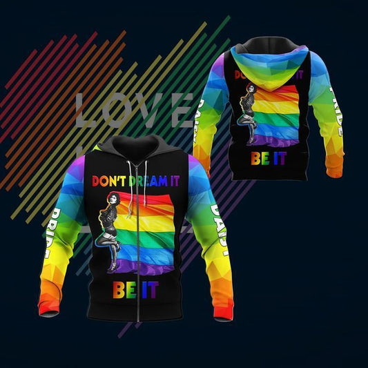 Motivational Pride Hoodie For Pride Celebrations Travel Adventures And Casual Outfits