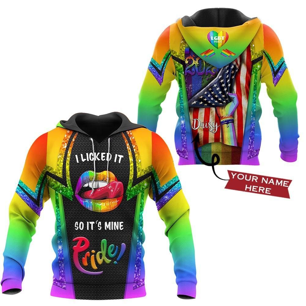 Personalized Pride Ver Hoodie For Colorful Festivals Daily Wear And Supportive Gifting