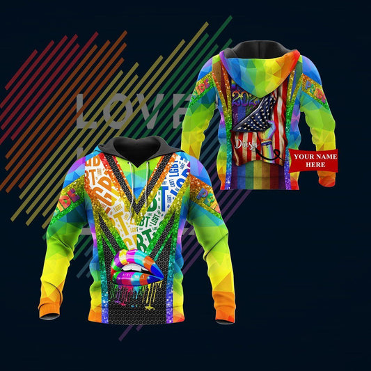 Personalized Pride Ver Hoodie For Inclusive Celebrations Travel And Positive Casual Wear