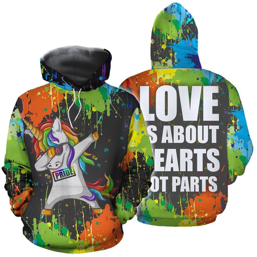 Rainbow Unicorn Pride Hoodie For Colorful Celebrations Casual Travel And Everyday Comfort