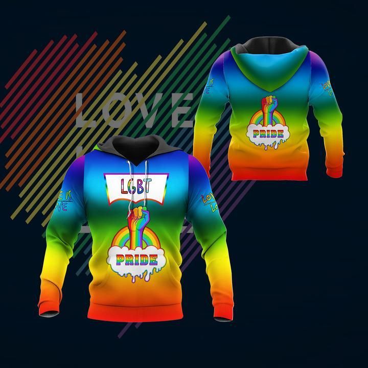 Pride Ver Hoodie For Community Pride Outdoor Activities And Relaxed Styling