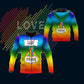 Pride Ver Hoodie For Community Pride Outdoor Activities And Relaxed Styling