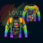 Personalized Pride Ver Hoodie For Colorful Festivals Daily Wear And Supportive Gifting