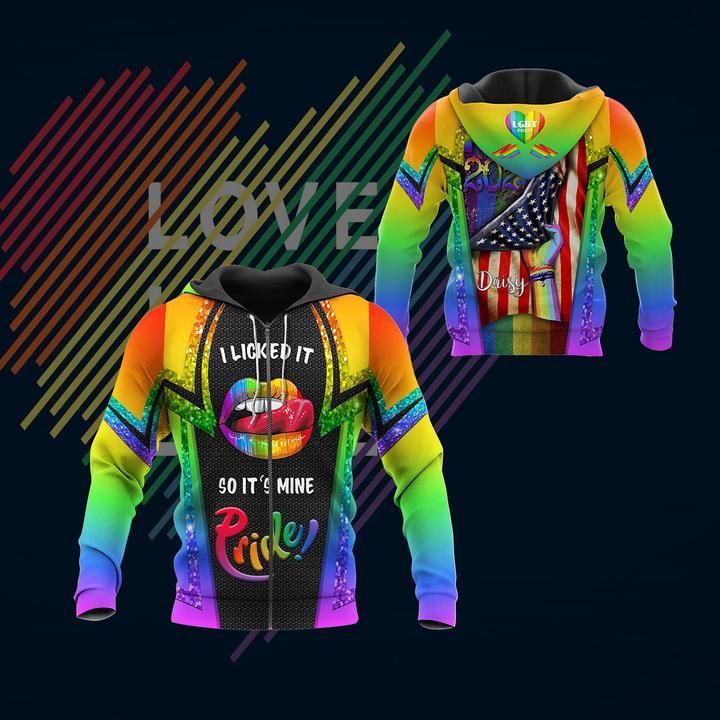 Personalized Pride Ver Hoodie For Colorful Festivals Daily Wear And Supportive Gifting